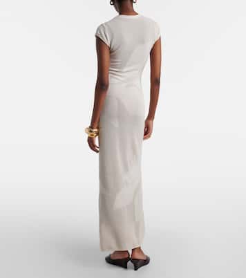 Solange knitted semi-sheer maxi dress | SIR