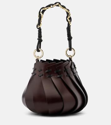 Burundi Mini leather bucket bag | Amanu