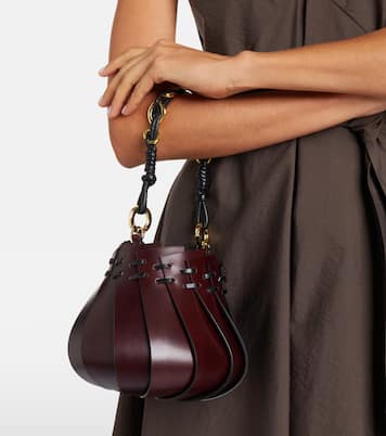 Burundi Mini leather bucket bag | Amanu