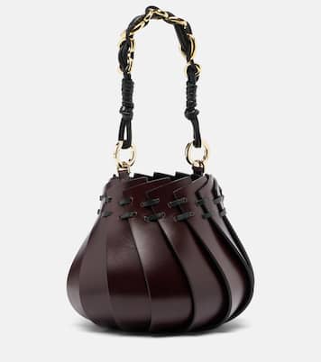 Burundi Mini leather bucket bag | Amanu