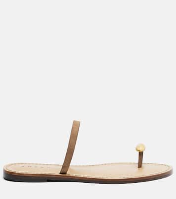 Sandalen Kibera aus Veloursleder  | Amanu
