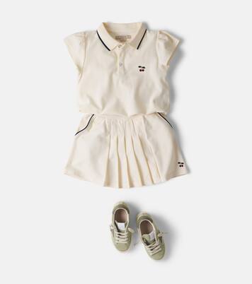 Florita cotton-blend polo shirt | Konges Sløjd