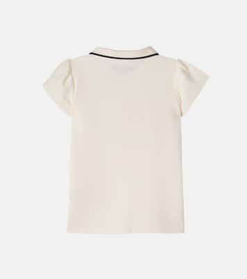 Florita cotton-blend polo shirt | Konges Sløjd
