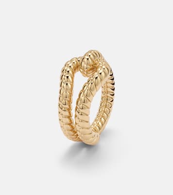 Madison Avenue gold-plated ring | Jennifer Fisher