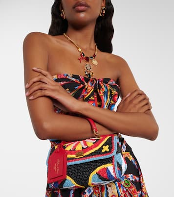 My Sicily Mini crochet top-handle bag | Dolce&Gabbana