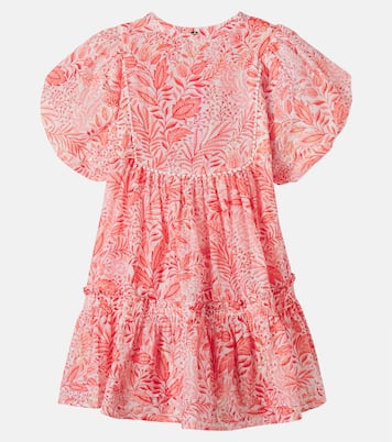 Kleid Cruz aus einem Baumwollgemisch | Poupette St Barth Kids