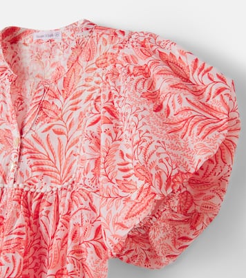 Kleid Cruz aus einem Baumwollgemisch | Poupette St Barth Kids