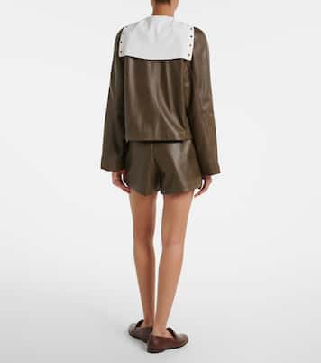 Leather shorts | Max Mara