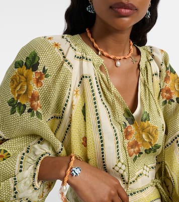 Calypso macramé charm necklace | Alémais