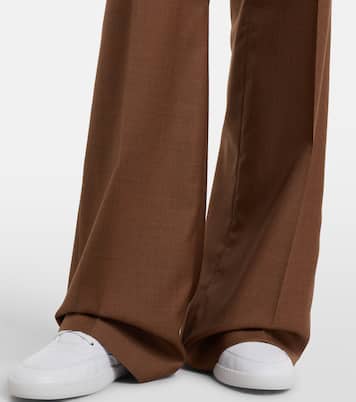 Vesta wool and silk flared pants | Gabriela Hearst