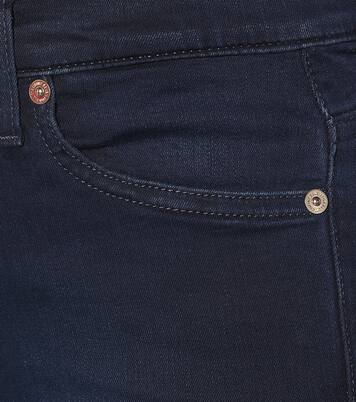 High-Rise Skinny Jeans Slim Illusion Luxe | 7 For All Mankind