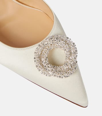 Verzierte Pumps aus Satin | Magda Butrym
