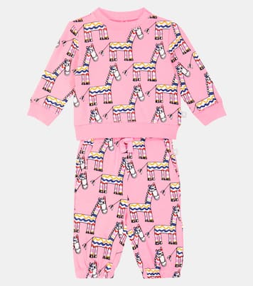 Printed two-piece cotton set | Stella McCartney Kids