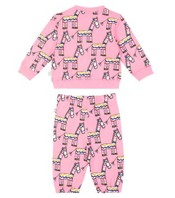 Printed two-piece cotton set | Stella McCartney Kids