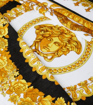 Medusa logo bath towel | Versace Home