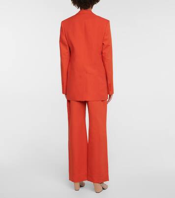 Einreihiger Blazer aus Twill | Stella McCartney