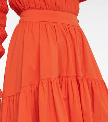 Minirock Iris mit Falten | Caroline Constas