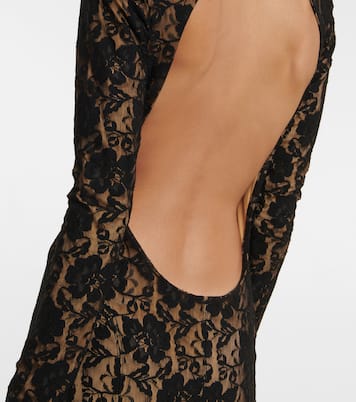 Robe mit Spitze | Norma Kamali