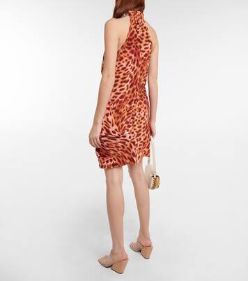Robe imprimée en soie | Stella McCartney