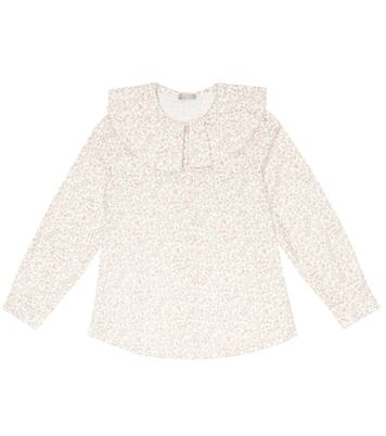Floral cotton blouse | Il Gufo