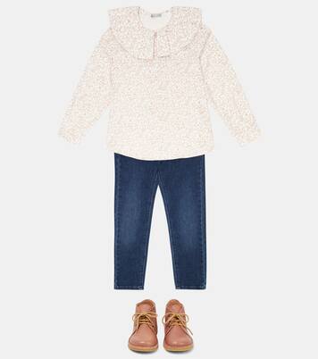 Floral cotton blouse | Il Gufo