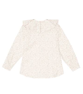 Floral cotton blouse | Il Gufo