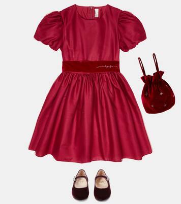 Embellished velvet bucket bag | Il Gufo