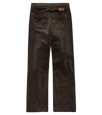 Junon cotton corduroy flared pants | Bonpoint