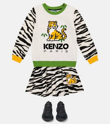 Rock aus Baumwoll-Fleece | Kenzo Kids