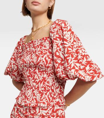 Bedrucktes Top aus Crêpe | Polo Ralph Lauren