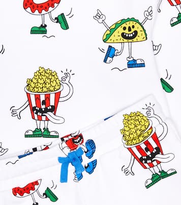 Printed sweatshirt and shorts set | Stella McCartney Kids