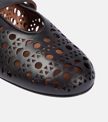 Ballerinas Vienne aus Leder | Alaïa