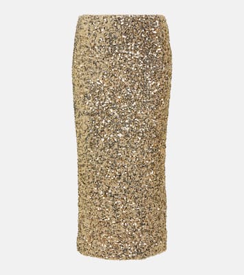 Sequined midi skirt | Rotate