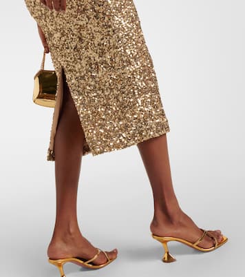 Sequined midi skirt | Rotate