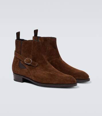 Ankle Boots Mason aus Veloursleder | John Lobb