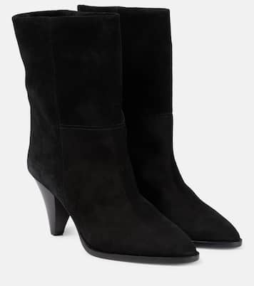 Ankle Boots Rouxa aus Veloursleder | Isabel Marant