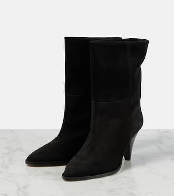Ankle Boots Rouxa aus Veloursleder | Isabel Marant