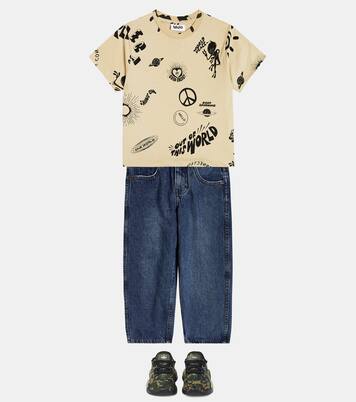 T-shirt Rodney imprimé en coton | Molo