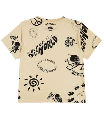 T-shirt Rodney imprimé en coton | Molo