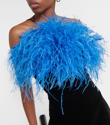 Robe mit Federn | Rasario