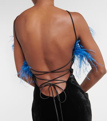 Robe mit Federn | Rasario