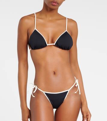 Culotte de bikini triangle Bianco | Marysia