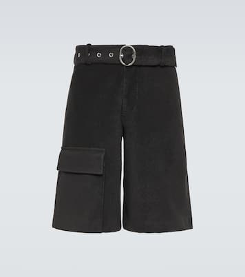 Short en crochet de coton mélangé | Jil Sander