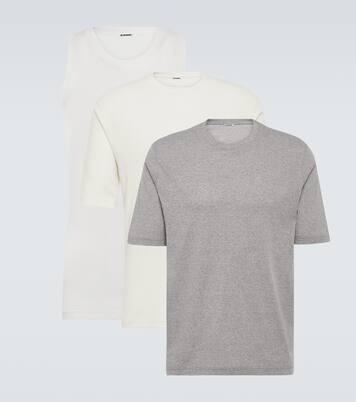 棉质针织上衣三件套 | Jil Sander