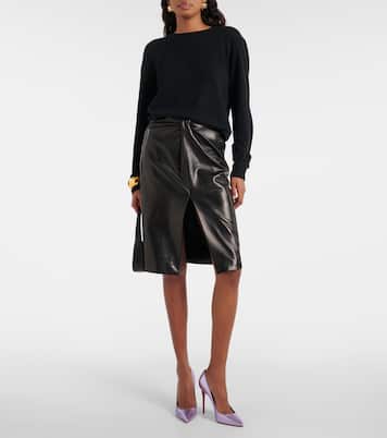 Pumps Kate 100 aus Metallic-Leder | Christian Louboutin