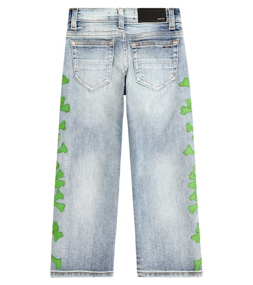 Bestickte Jeans Bones | Amiri Kids