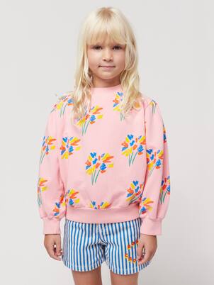Fireworks cotton-blend jersey sweatshirt | Bobo Choses