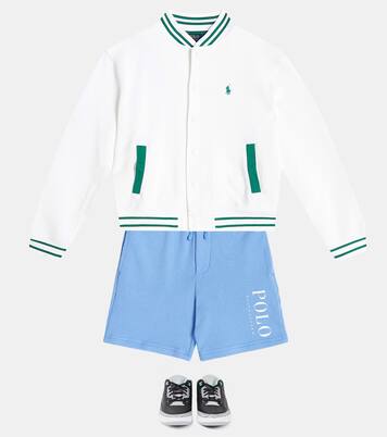 Cotton-blend bomber jacket | Polo Ralph Lauren Kids