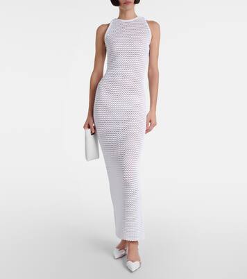 Le Cœur patent leather and PU slingback flats | Alaïa