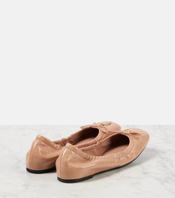 Ballerinas VLogo Signature aus Lackleder | Valentino Garavani